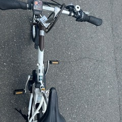 パナソニック折り畳み式電動アシスト自転車の画像