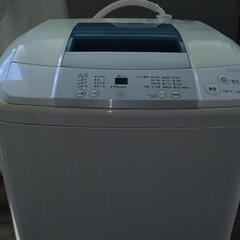 ハイアール全自動洗濯機の画像