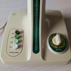 レトロ 扇風機 TOSHIBA D-30D41G 羽根の大きさ 30cm 4枚羽根 グリーンの画像