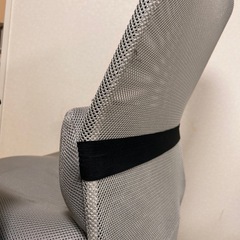ニトリ　ワークチェア　ビジネスチェア　オフィスチェア　ゲーミングチェア　メッシュ　グレーの画像