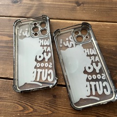 iPhoneカバー13プロ、14の2個セット　Ted テッドの画像