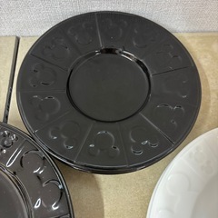 Black＆Whiteお皿6セットの画像