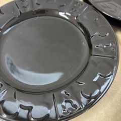 Black＆Whiteお皿6セットの画像
