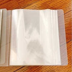 無印良品 ポリプロピレンフィルムアルバム・L判 、2段・3冊組 と1冊・136枚用とハガキサイズ2冊 合計5個の画像