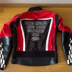 BATES バイク ジャケットの画像