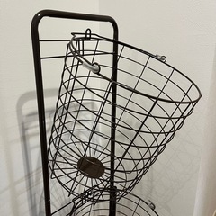 ランドリーバスケット　洗濯かごの画像