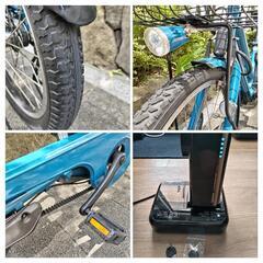 軽く静かなベルトドライブ 回生充電機能付き ブリヂストン電動自転車 前後タイヤ新品 希望者にリアチャイルドシート付けますの画像