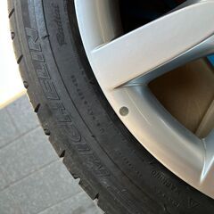 メルセデスベンツS（W221）　純正ホールとタイヤ（255/45R18）4本セットの画像