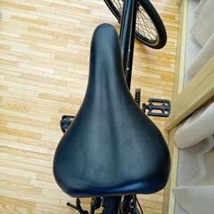【リユースのサカイ八街店】★ジモティ割あり★ 自転車　ギア付き　20インチ　黒　ブラック　クリーニング済　YJ7087の画像