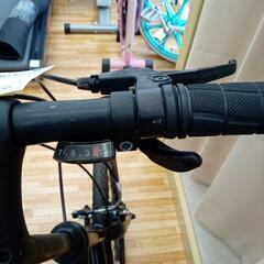 【リユースのサカイ八街店】★ジモティ割あり★ 自転車　ギア付き　20インチ　黒　ブラック　クリーニング済　YJ7087の画像