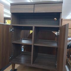★限定SALE20%OFF★《尼崎市/リサイクルショップドリーム次屋店》リビングキャビネット ブラウン 中古品 ☆尼崎市若王寺☆の画像
