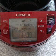 日立 IH圧力ジャー炊飯器5合 2020年製の画像