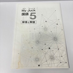 My Juck マイジュック 国語5の画像