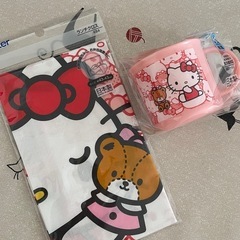 キティちゃんお弁当箱セットの画像