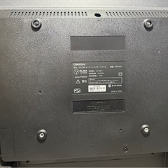 ORION 42V チューナーレステレビ SAFH421 【✨大阪府内配送・設置無料✨】 の画像