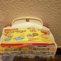 電子レンジ調理器  ラーメン  即席専用  一人前用  日本製  未使用、未開封品の画像