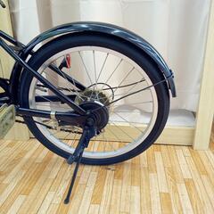 【リユースのサカイ八街店】★ジモティ割あり★ 折りたたみ自転車　ギア付き　20インチ　黒　ブラック　クリーニング済　YJ7088の画像