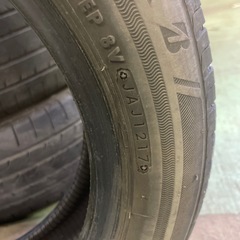 無料タイヤ　155/65R14【1217】の画像
