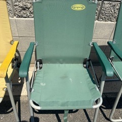 キャンプマン　Campman アウトドアチェアー３脚セット　キャンプ・BBQや海遊びなどに最適！の画像