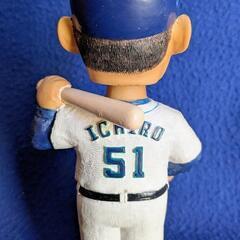 イチロー選手のボブルヘッド人形の画像
