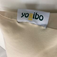 ヨギボー yogibo ミディアム アイボリー 約120cm 現状品の画像