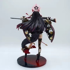 ブルーアーカイブ海外製 美少女フィギュア 狐面 黒髪武装巫女 ワカモの画像