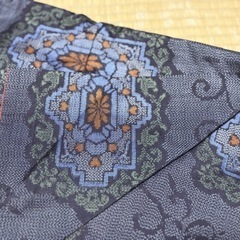 🧵 大島正絹着物2枚セット／ハンドメイド・リメイク素材におすすめ！ の画像