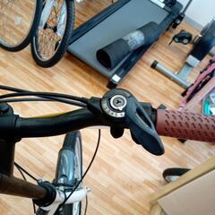 【リユースのサカイ八街店】★ジモティ割あり★折りたたみ自転車　ギア付き　20インチ　白　ホワイト　クリーニング済　YJ7089の画像