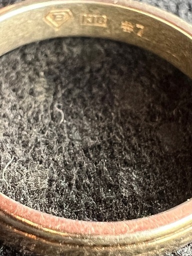 指輪18金7号
