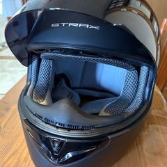リード　フルフェイス　ヘルメット　スモーク　バイクの画像