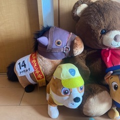ぬいぐるみまとめ売りの画像