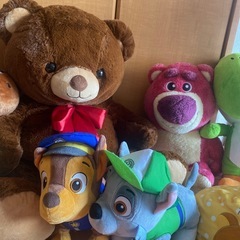 ぬいぐるみまとめ売りの画像