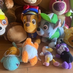 ぬいぐるみまとめ売りの画像