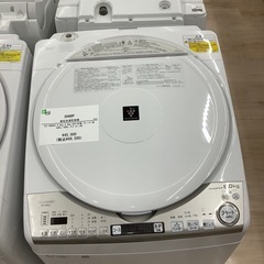 【6ヶ月保証付き】2021年製シャープ縦型洗濯乾燥機【トレファク東大阪箕輪店】の画像