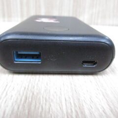 モバイルバッテリー Anker アンカー A1230 10000mAh PowerCore II ブラック 黒 PSEマーク認証 中古 動作確認済みの画像