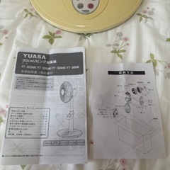 扇風機・稼働確認済みの画像