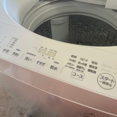 072400東芝7.0kg洗濯機2019年製の画像
