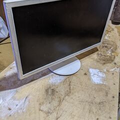 ３１日本日五時までに受領できるひと限定　パソコン液晶モニター　Asus製　２１型　HDMI接続できる　架台付きの画像