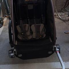 サイクルトレーラー赤クロの画像