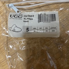 新品UGGスリッパの画像