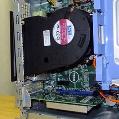 美品 デスクトップDell Optiplex 3060 スモール・フォーム・ファクターCore i5-9500 メモリー16GB グラフィックボード NVIDIA GeForce GT 730 NVMe 512GB WiFi DVD-RW搭載の画像