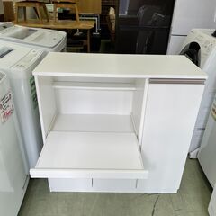 【リサイクルショップ ピカソ 小松原】🍽️✨真っ白で清潔感バツグン‼️多機能キッチンカウンター✨🍽️★2439★の画像