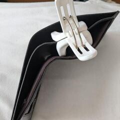 📙☕2つ折り財布    📙☕小銭入れは無し   📙☕ブラックの画像