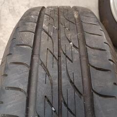 155/65R13　アルミ　タイヤ4本セット　No.258　13インチ　の画像