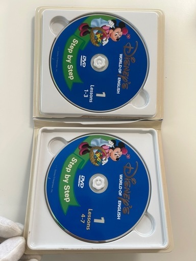 Disney - ウジウジ　DWE Disney英会話教材　⭐️2017 6月　MTDSGA DWEディズニー英語システムStepbyStep1～12DVD子ども英語幼児