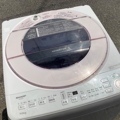 【RKGSE-345】特価！シャープ/SHARP/7kg/全自動洗濯機/ES-GV7F-P/中古/2021年製/当社より近隣地域無料配達の画像