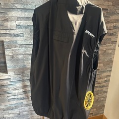 Burtle バートル　エアークラフトAircraft 空調ベスト　ファン&バッテリー付き　XXL 黒の画像
