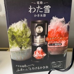 かき氷器の画像