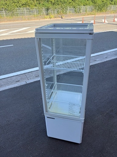 ■中古品 パナソニック五面ガラス式ショーケース SSR-Z165 100V 122L 2023年 423Ｘ438Ｘ285ｍｍ 冷蔵ショーケース 動作問題なし■