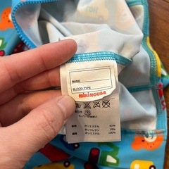 ミキハウス　ホットビスケッツ　水着　90サイズ　男の子の画像